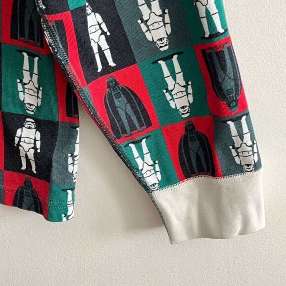 Hanna Anderson x Star Wars‎ Darkside Print Unisex Pajama Top XXL Organic Cotton - Picture 3 of 8